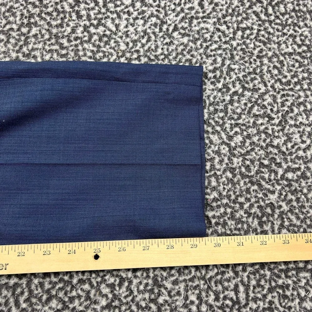 Lauren Ralph Lauren Dress Pants Men 38x30 Blue Slacks Pockets Wool Blend